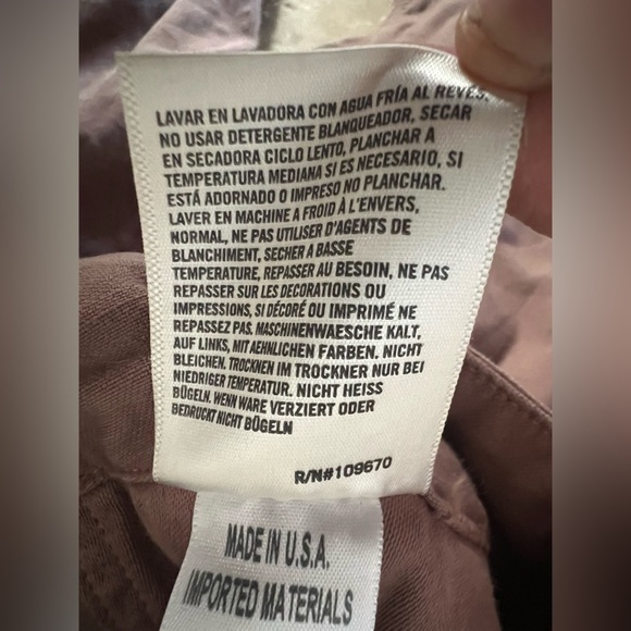 Citizens of Humanity Surplus Harrison Tapered pant Redwood Cargo Trousers sz 24 - Picture 6 of 9